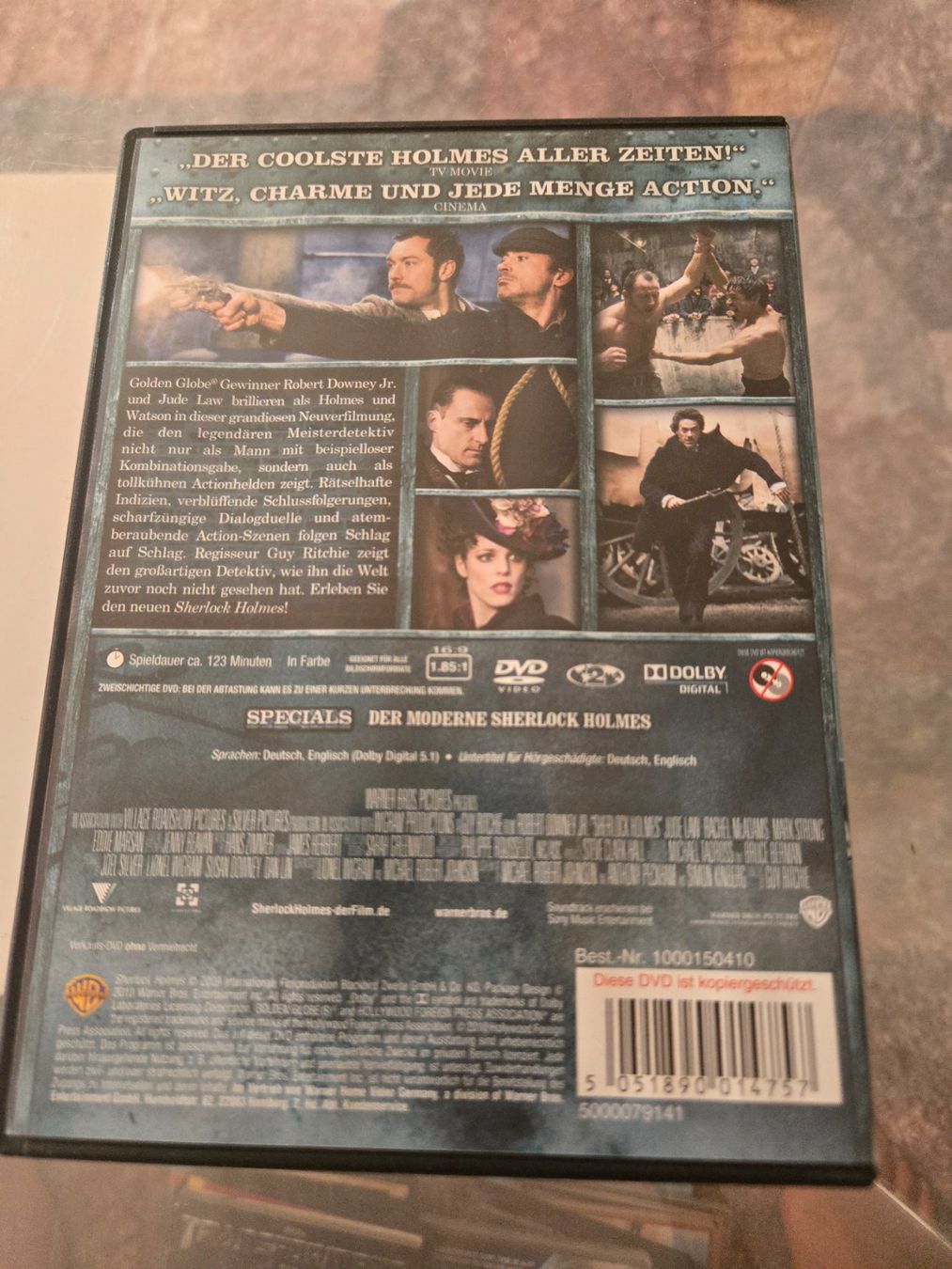Tutti i DVDs: Sherlock Holmes DVD – Usato da Bussigny venduto da Kfdlt 1
