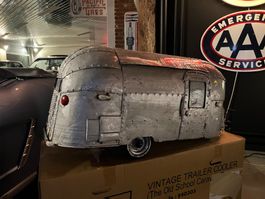 Wohnwagen, Airstream, Kühler, Think Outside, Gartendeko