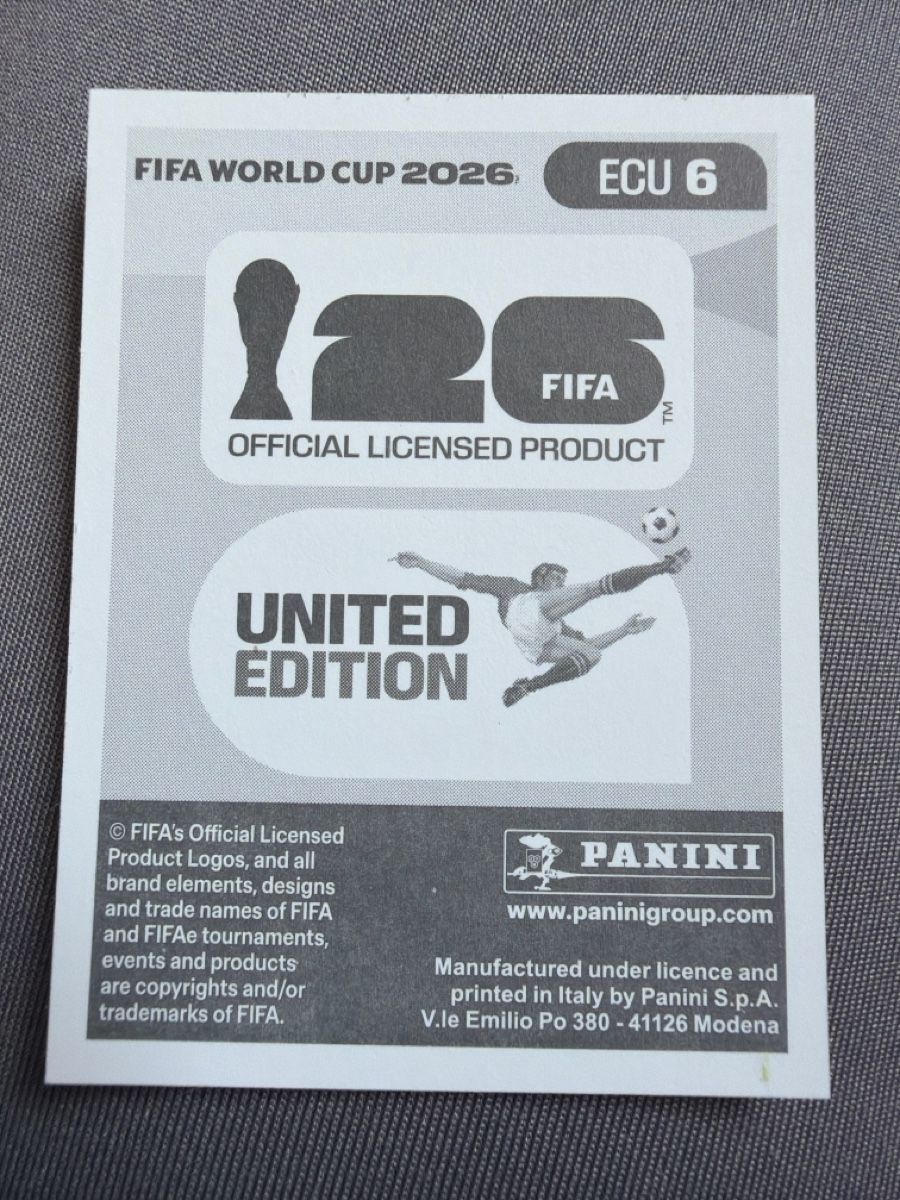 Panini Cartes à collectionner: Panini wm Stiker Willian Pacho ECU 6 – Neuf avec emballage d'origine à Le Lieu par mlm_wt5v 1