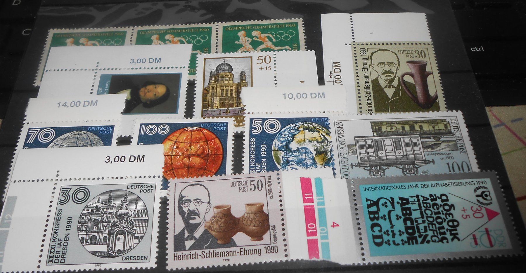 Tous les timbres: Briefmarken Sammlung 1990 Deutsche Post postfrisch – D'occasion à Basel par Javer