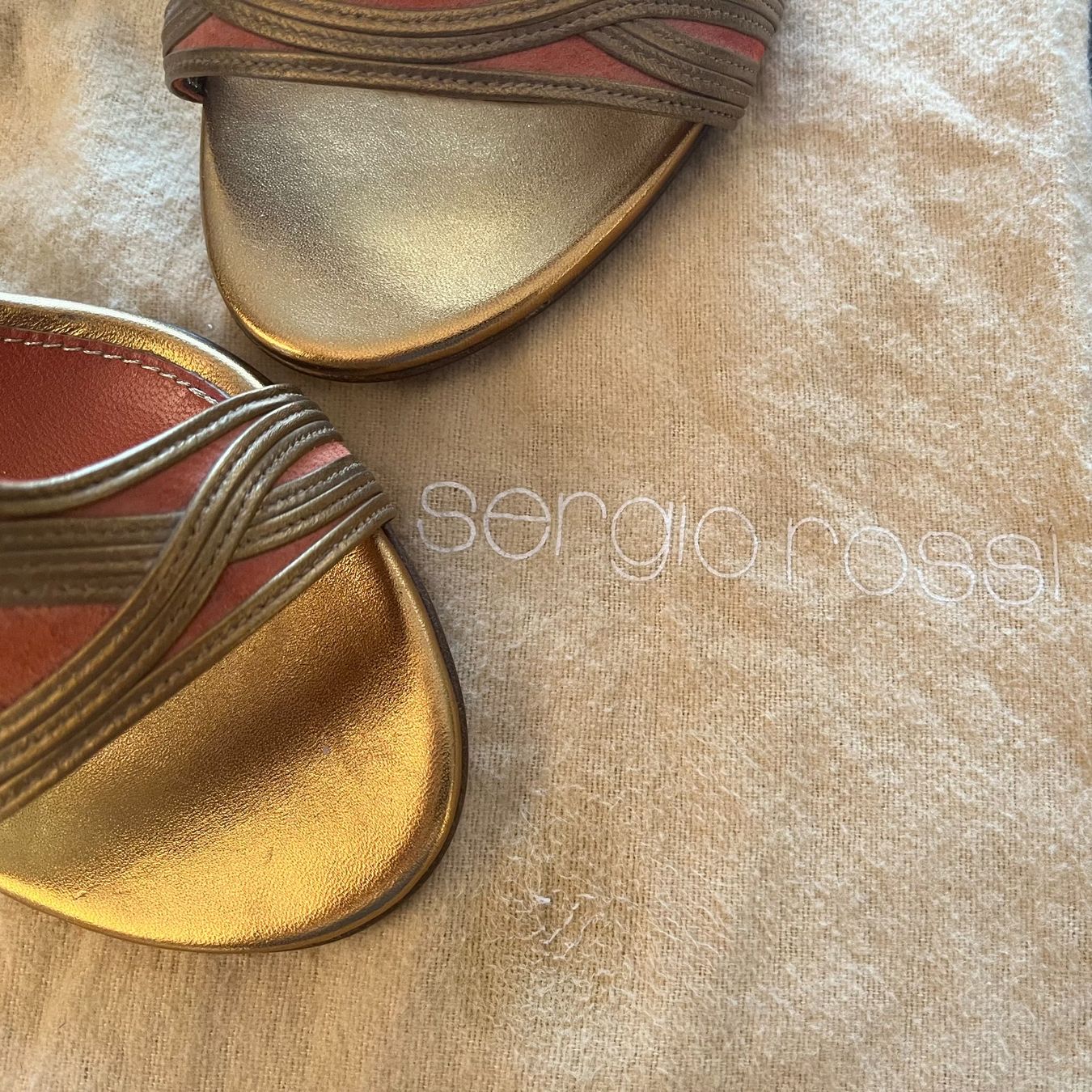 Sergio Rossi Scarpe da donna: Sergio Rossi Sandaletten mit Stiletto-Absatz – Nuovo (secondo la descrizione) da Uster venduto da Antiquaspar 8