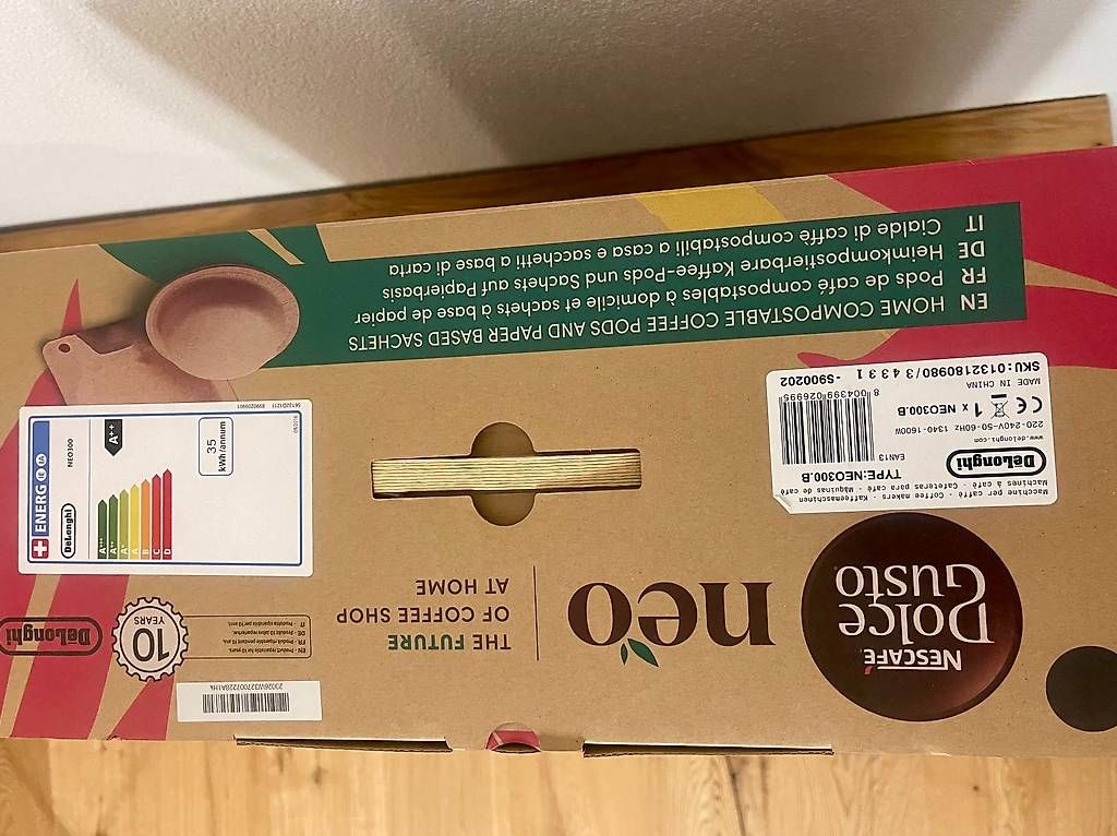 Macchine per caffè & Macchine per espresso: Neo Latte Kaffemaschiene schwarz – Usato da St. Gallen venduto da swi_x7j2 2