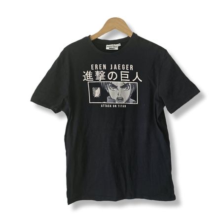 Tee-shirt Attack on Titan Eren Jaeger Taille M