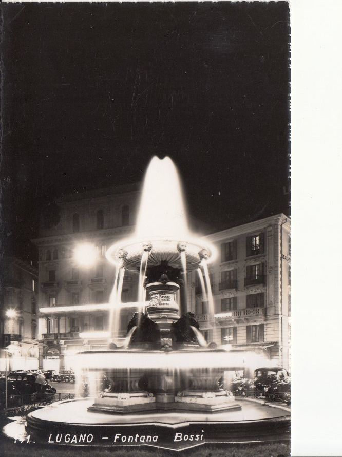 Cartes postales: Lugano Bossi 1954 – D'occasion à Bürglen TG par StampGraf