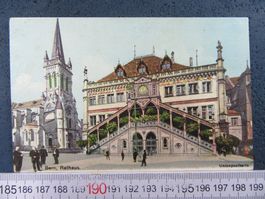 BERN RATHAUS UNIONPOSTKARTE WELPOSTVEREIN BE AK