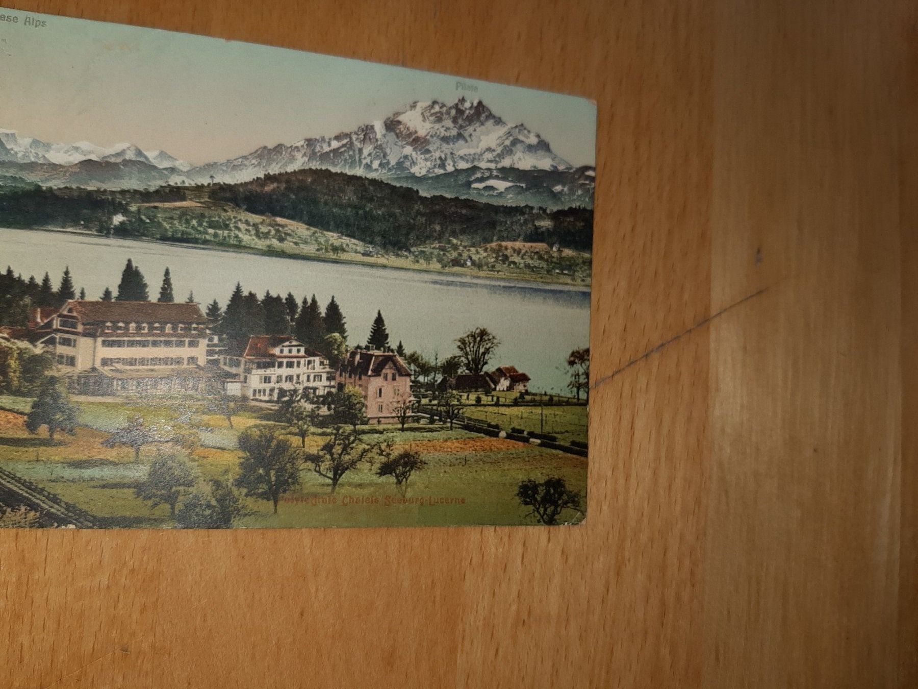 Cartoline postali: A.K.  nähe Luzern  1907 – Usato da Rotkreuz venduto da nigal 2
