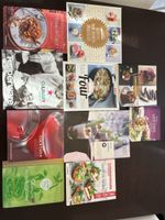 Lot de 10 livres de cuisine: recettes faciles, vég