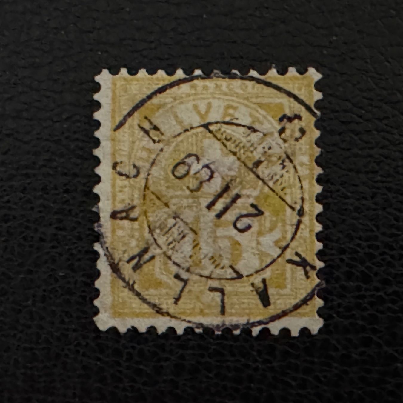 Tutti i francobolli: Ziffermuster 1882, Nr. 63A, gestempelt – Usato da Stallikon venduto da HILDECH1 1
