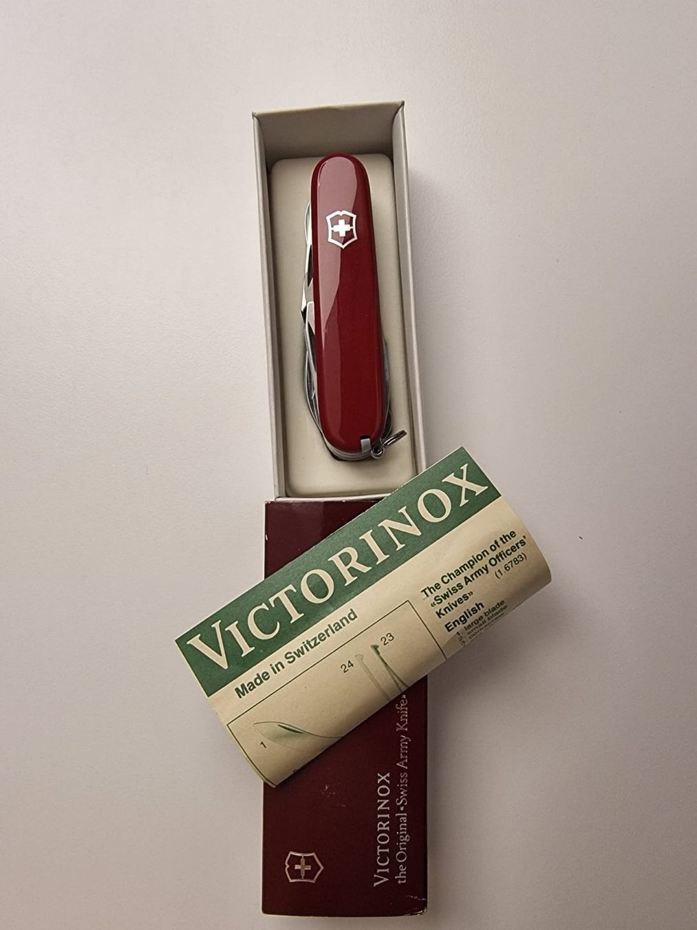 Victorinox Taschenmesser: Victorinox Champion 1.6783 – Neu und originalverpackt aus Unterägeri von Albi1975