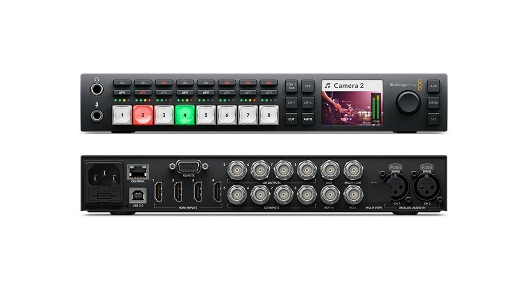 Blackmagic Platines de mixage: Balackmagic ATEM Television Studio HD – D'occasion à Pfäffikon ZH par Stagedesign
