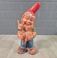 Vintage Gartenzwerg Zeho 93, Retro Deko Figur, 69 cm Hoch