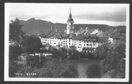 Olten Teilansicht der Altstadtmauern