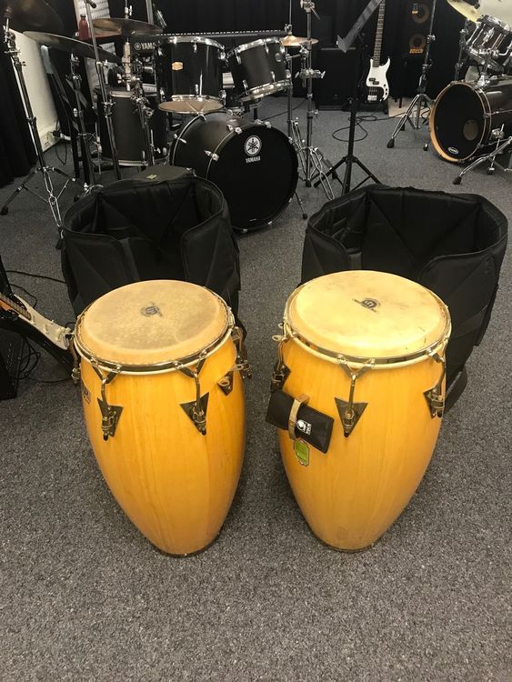 Vintage LP Congas (Tumba & Conga) mit Meinl Bags Kaufen auf Ricardo
