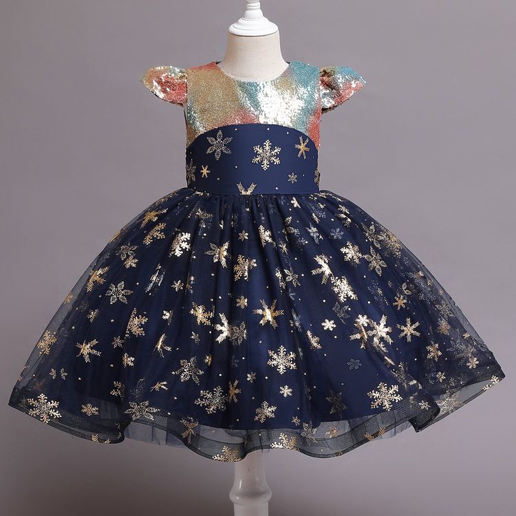 JerrisApparel Blumen-Prinzessinnen-Kleid Für Mädchen – Mit Pailletten, Tüll, Bestickt, Für Festlichkeiten & Partys