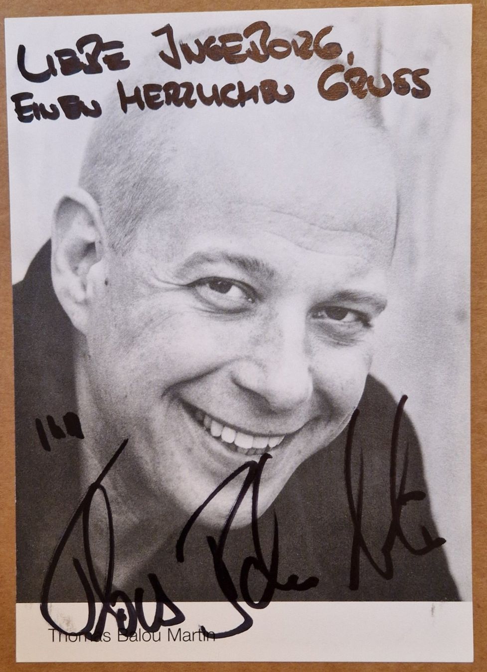 Autografi: Thomas Balou Martin - handsigniert – Usato da Menziken venduto da Autogramme
