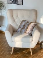 Sessel hellbeige (fast neu)