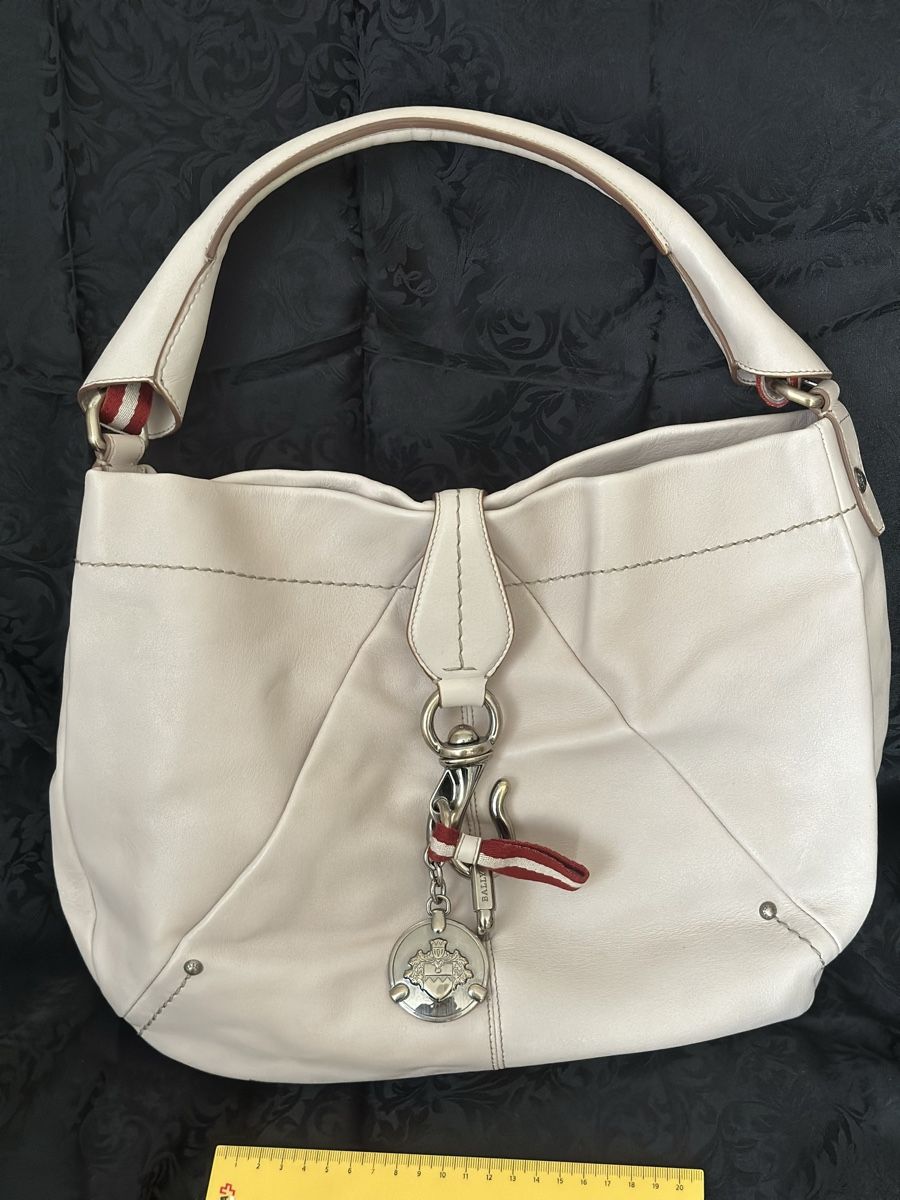 Bally Borse da donna: Bally Ledertasche cremefarben – Usato da Bern venduto da Maria003 3