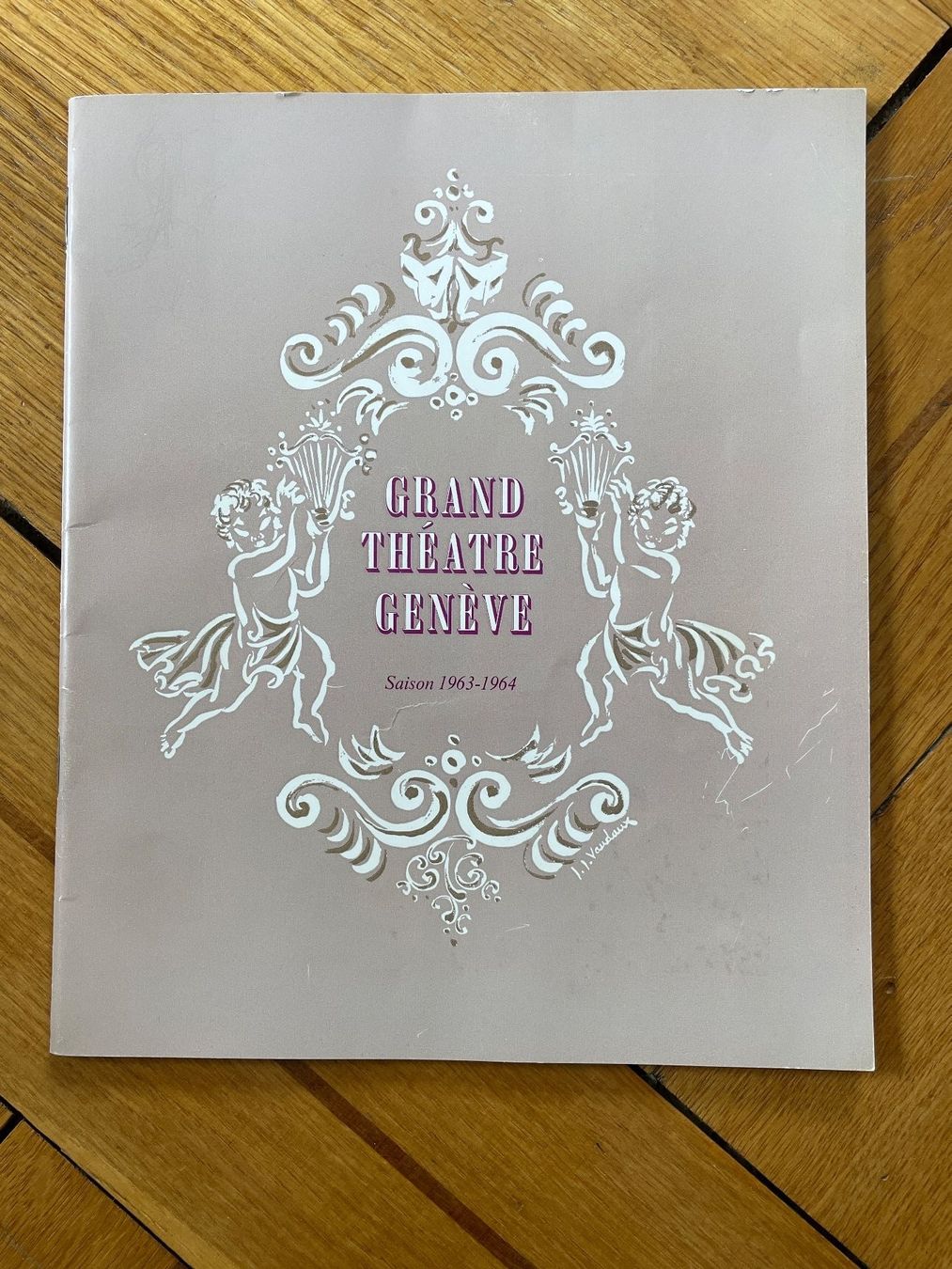 Documenti: Programme Grand Théâtre Genève Saison 1963 - 1964 – Usato da Genève venduto da Buens4