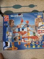 Hape Quadrilla Kugelbahn Super Spirals  grosses Set