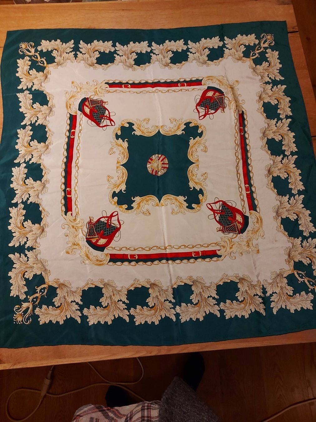 Foulard & Sciarpe: Loredano Tuch - Vintage - wahrscheinlich Seide – Usato da Schlieren venduto da Svenja7