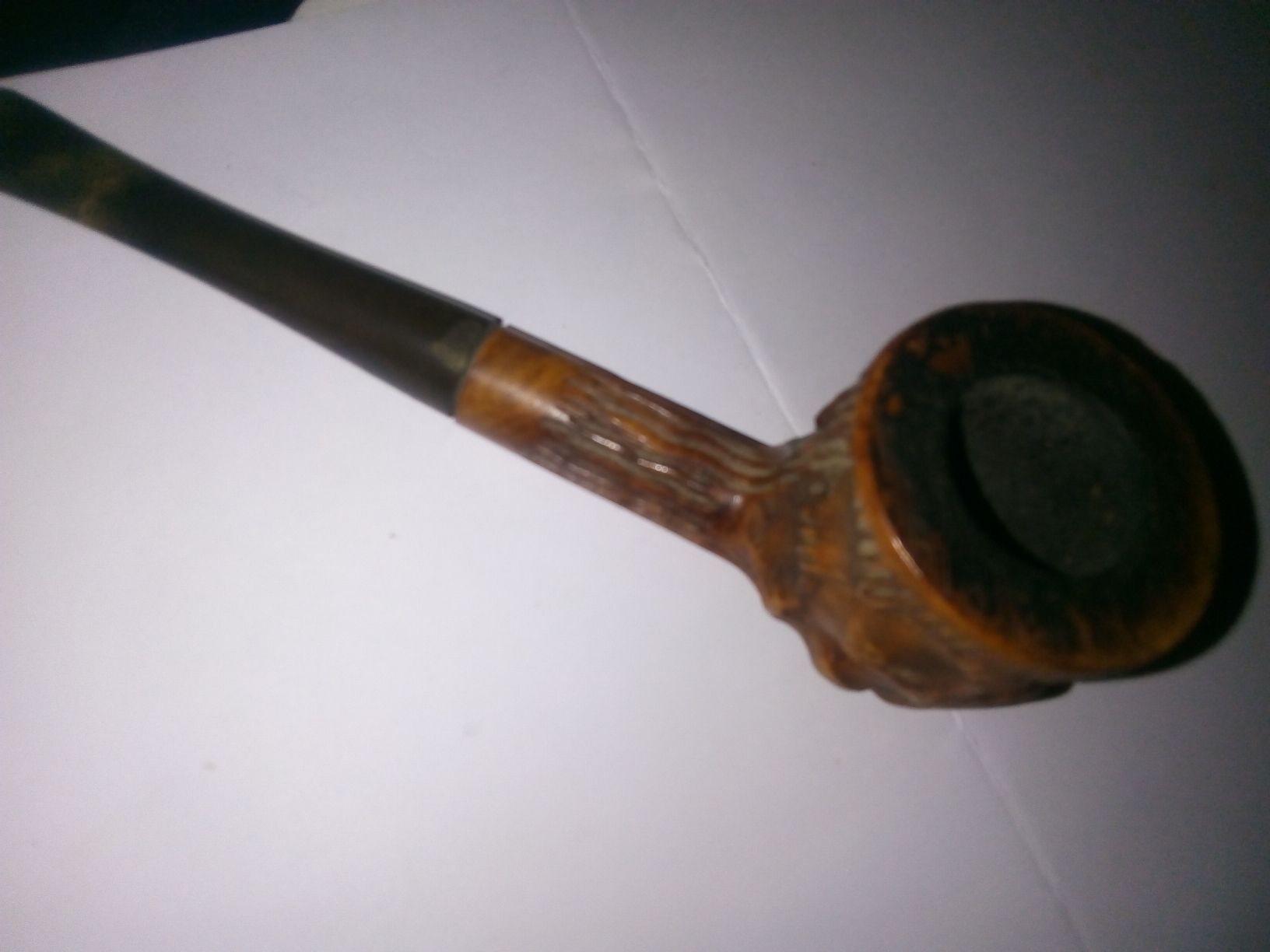 Pipe & Accessori: Rustikale Tabakpfeife (Holz) geschnitzt / gebraucht – Usato da St. Gallen venduto da elk_q8dy 1
