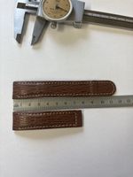 Ebel Hai fisch Armband Leder 20x18mm braun