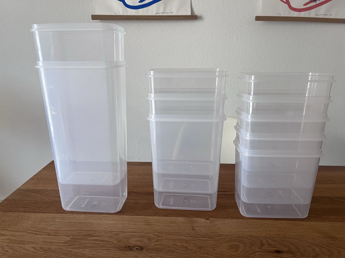Recipients et similaires: Vorratsdose Kunststoff transparent  – Neuf (Voir description) à Zürich par DeRue 3