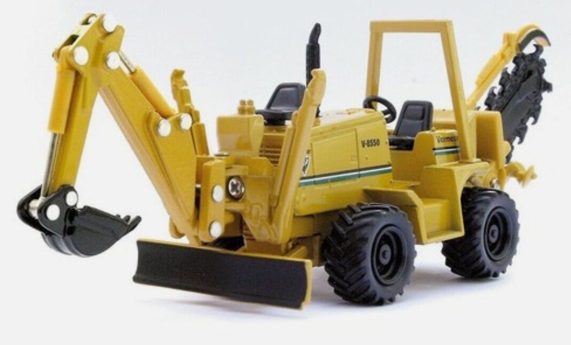 Joal Kit di modellismo & Modellini statici: Joal 1/50 Scale Diecast Construction Trencher V8550 – Nuovo e nell'imballaggio originale da Trélex venduto da Arnaudyak