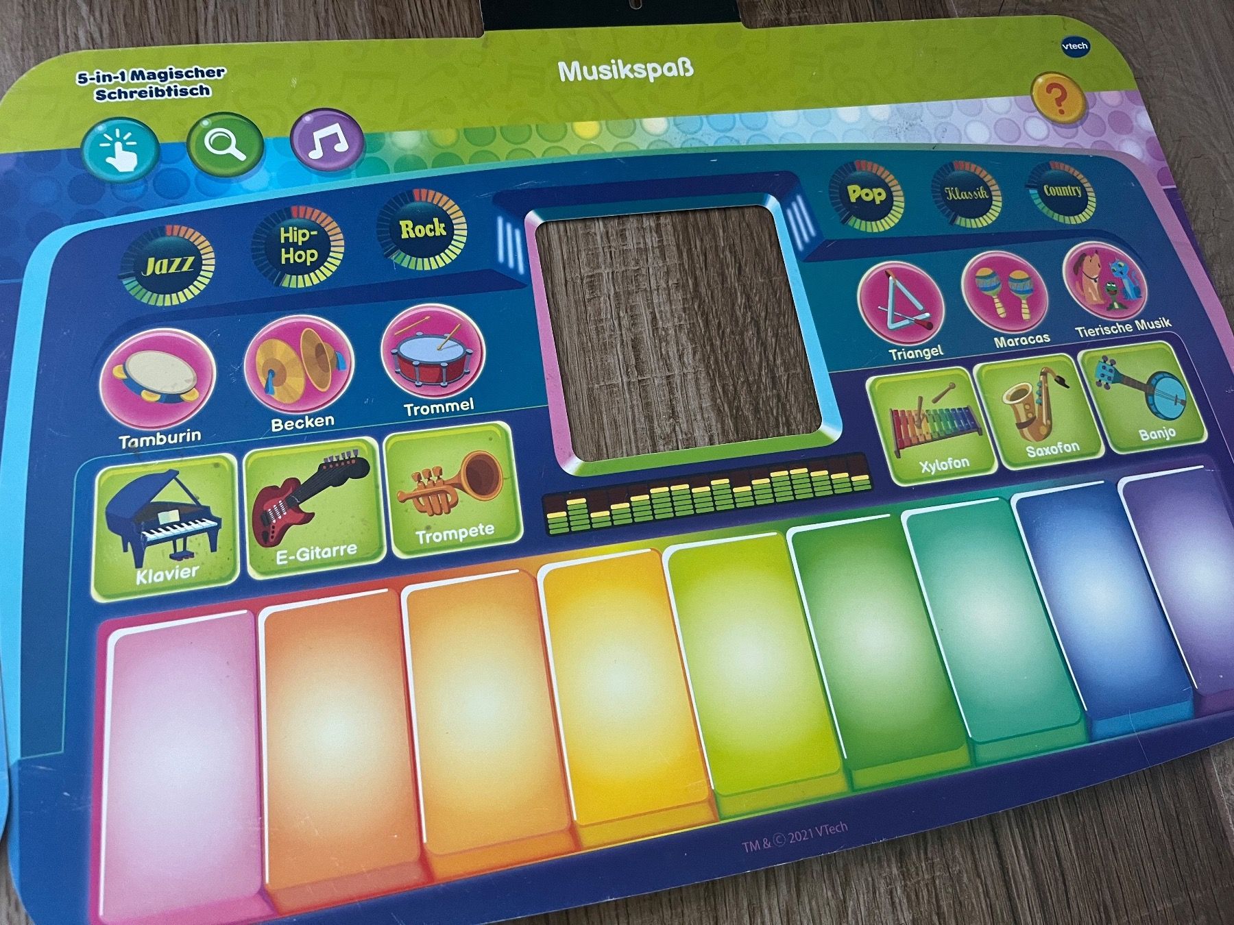 Vtech Spielzeuge: V-Tech 5in 1 magischer Schreibtisch – Gebraucht aus Koblenz von FamAllen 5