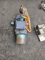 Elektromotor Erag  3 KW mit Schalter, und Flachriemen Pully