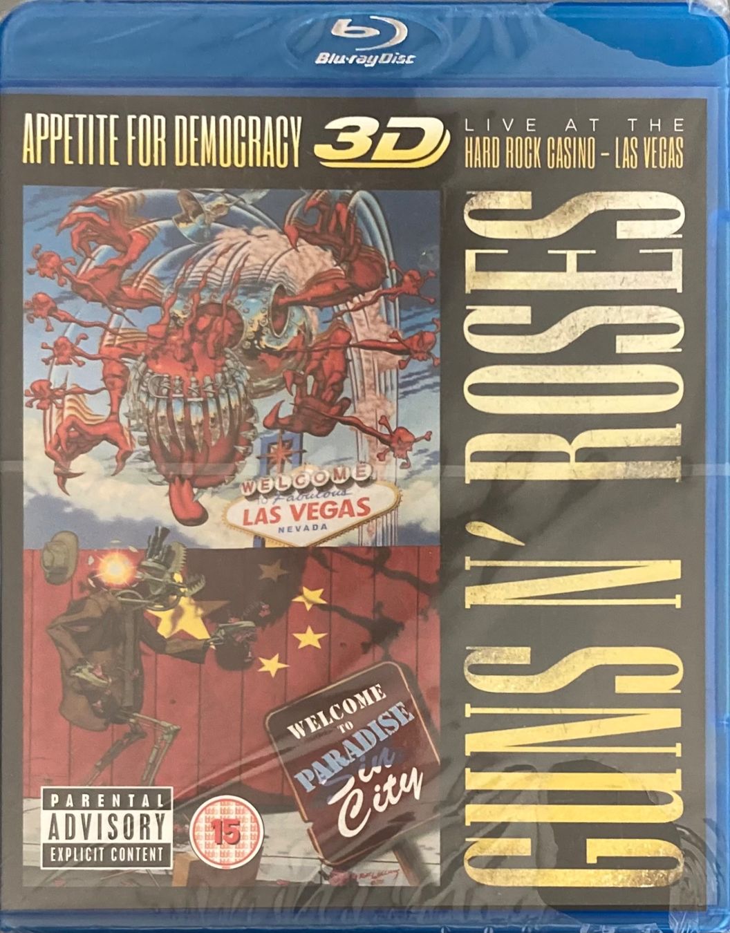Tous les DVDs: GUNS 'N' ROSES - APPETITE FOR DEMOCRACY – Neuf avec emballage d'origine à Poliez-Pittet par Newtown-Records