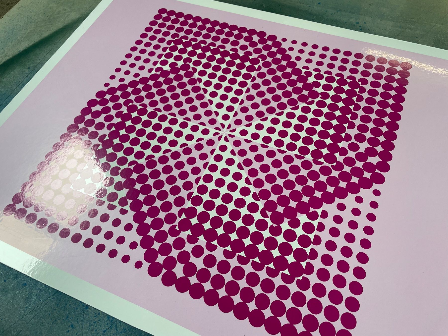 Foto & Immagini: Bild Siebdruck pink – Usato da Rütihof venduto da JulieH85 1