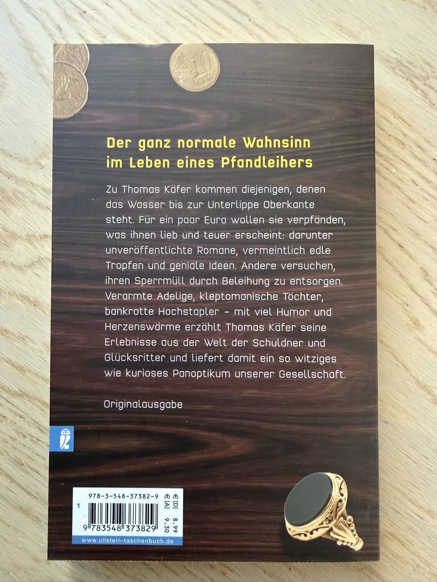Bücher: Lieber Kleingeld als kein Geld - Thomas Käfer – Neu (gemäss Beschreibung) aus Buch am Irchel von Sweetharth 1