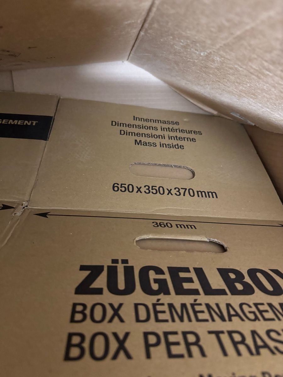 Ikea Cartons: Umzugskartons – D'occasion à Zürich par raf_x8qc 1