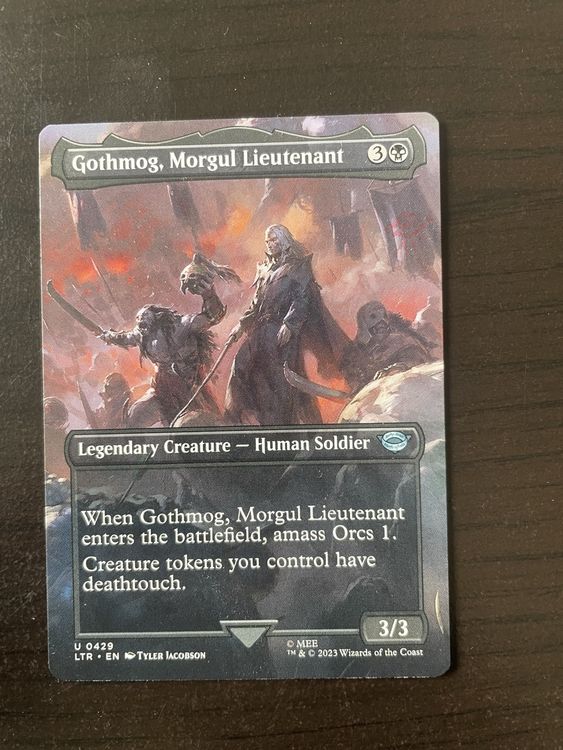Gothmog, Morgul Lieutenant - Magic: The Gathering NM (Nuovo (secondo la