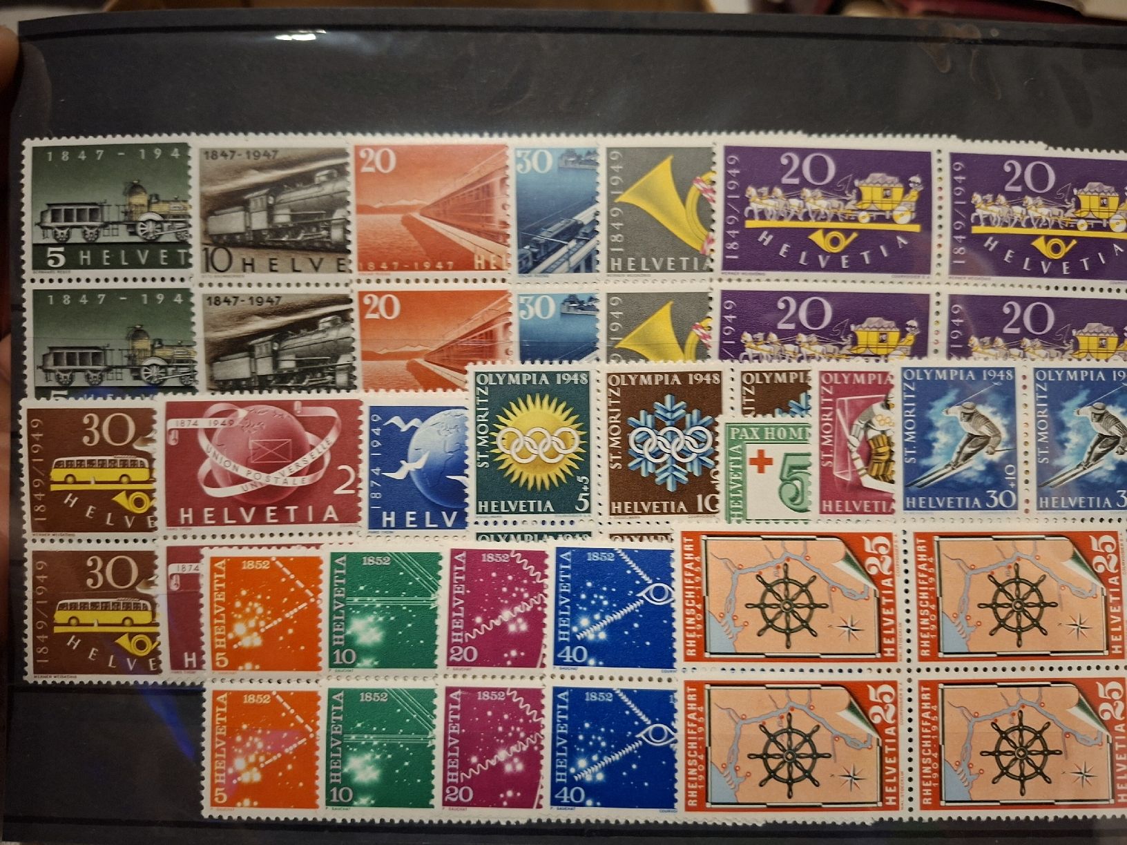 Tous les timbres: Div Blocks Werbemarken  – D'occasion à Balgach par SIMEON27