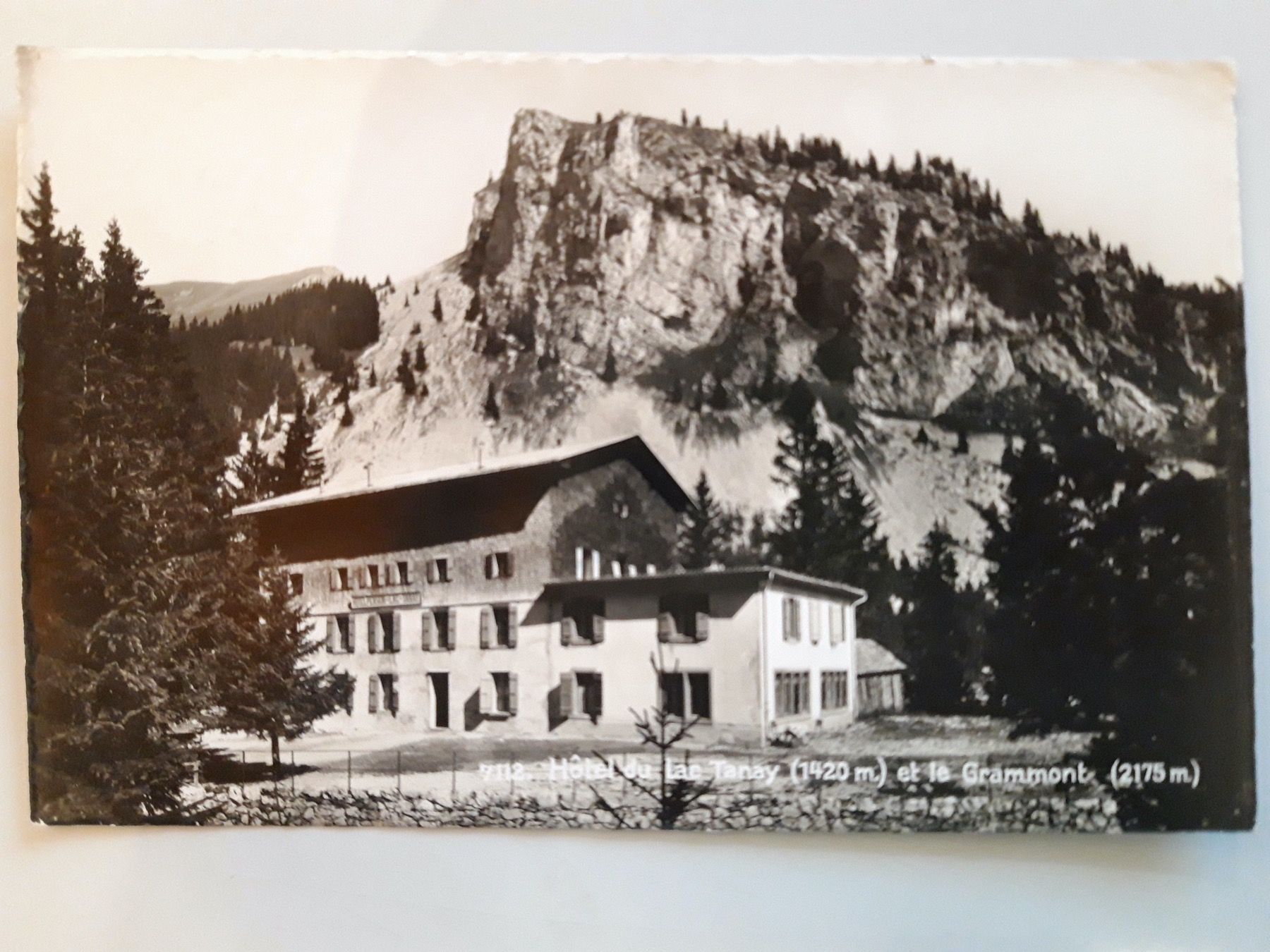 Cartes postales: Hotel du Lac Taney et le Grammont – D'occasion à Sargans par nicsam1815
