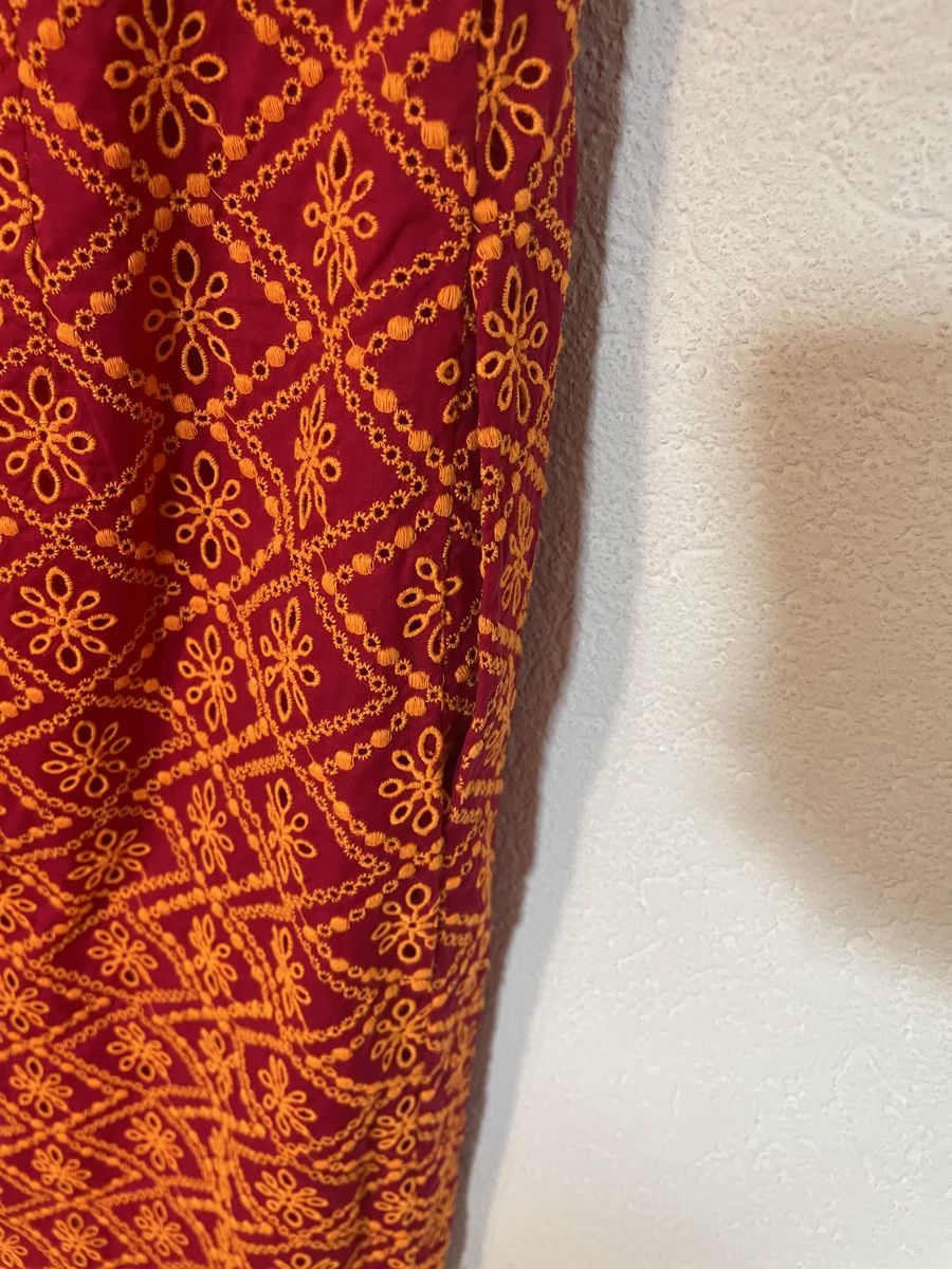Kleider: Jaeger Kleid Orange Grösse 8, EU 36 – Gebraucht aus Winterthur von sabinemarie 3