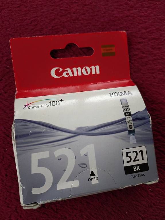Cartucce per stampanti & toner: Canon Pixma 521 bk Tintenpatrone – Usato da Dachsen venduto da PhantomDMOD 2