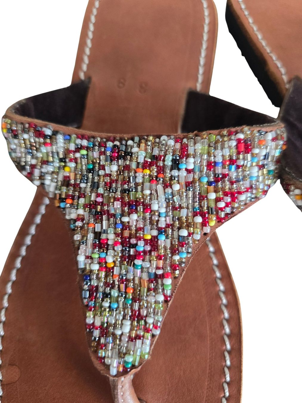 Chaussures femmes: Handgemachte Leder-Sandalen - Multicolor  39 – Neuf avec emballage d'origine à Brione s. Minusio par Littleninja 1