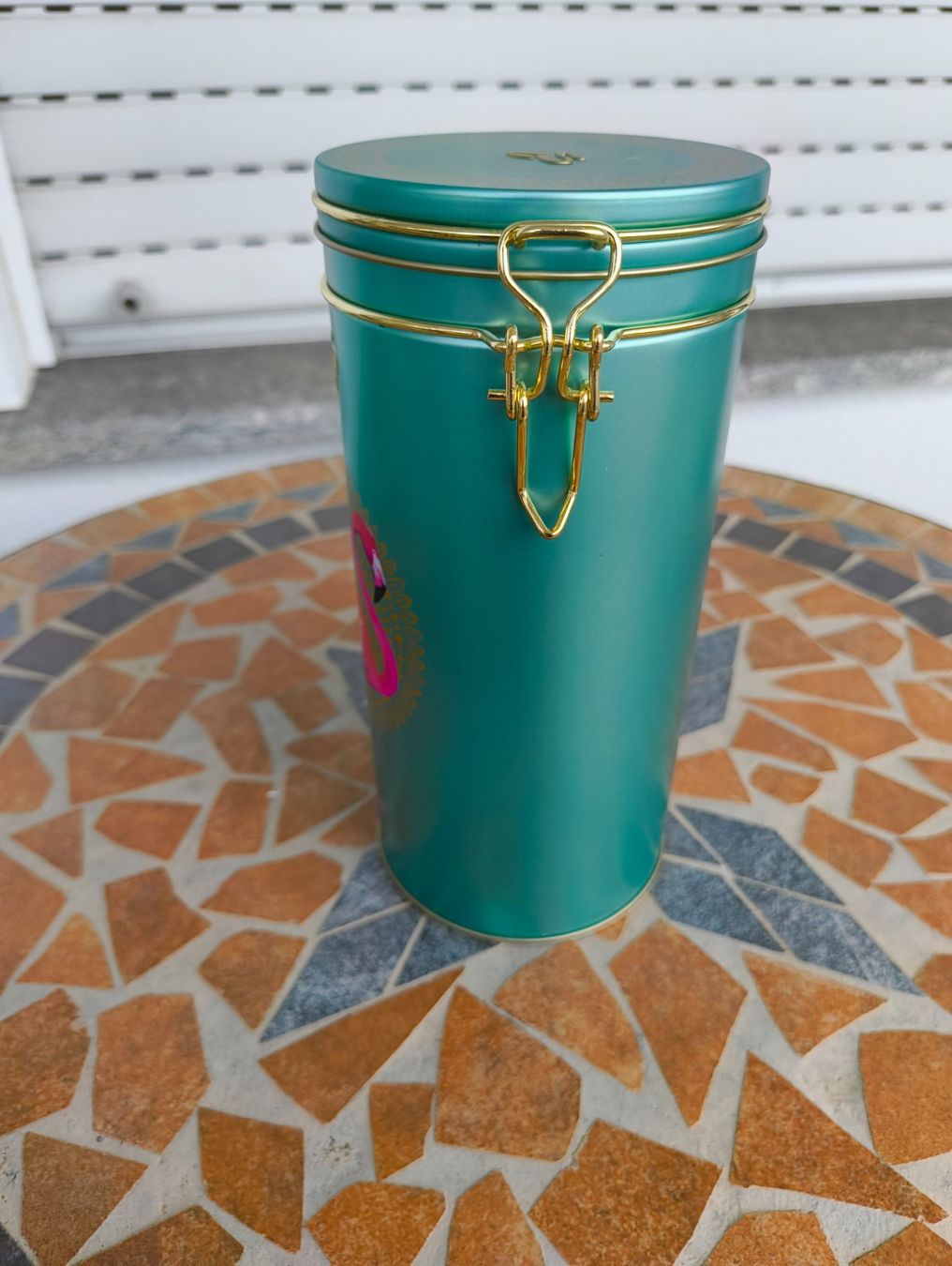 Tutte le decorazioni: Tchibo Kaffeedose mint Flamingo – Nuovo (secondo la descrizione) da Kyburg venduto da mir_8b67 2