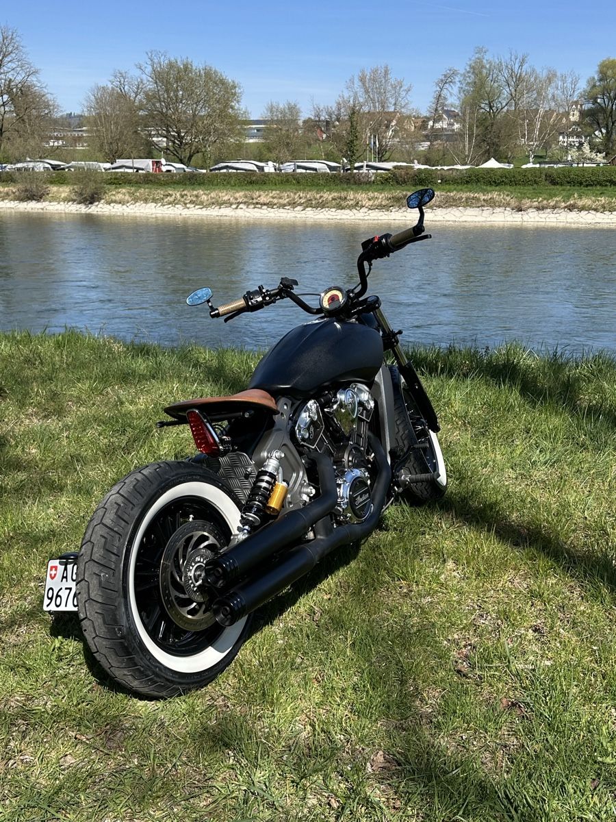 Indian Motorcycle Chopper: Indian Scout Sixty Bobber Umbau – Usato da Boswil venduto da josymizu 3