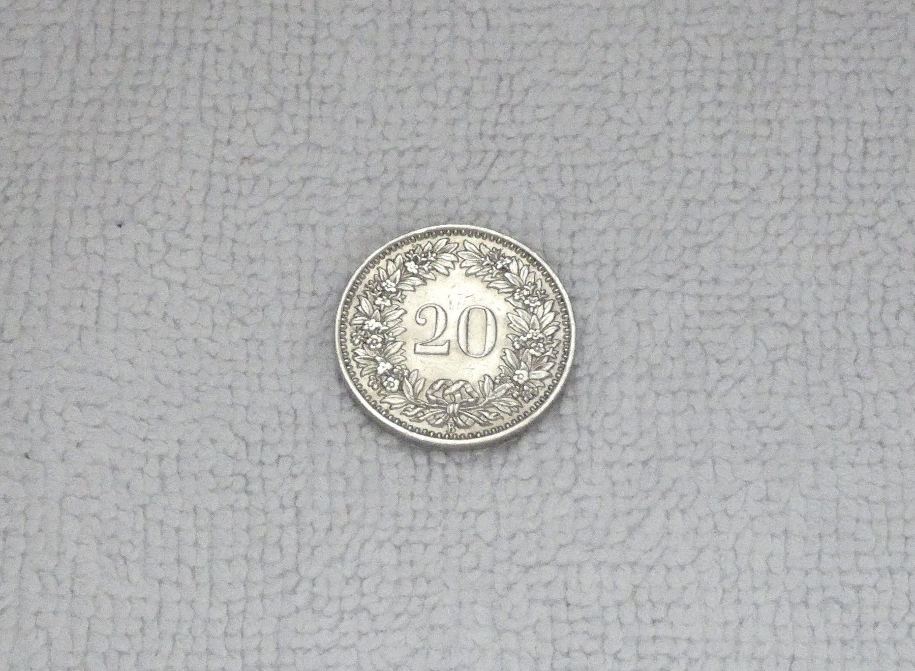 Tutti le monete: 20 centimes/rappen 1947 – Usato da Nyon venduto da Ilmi09 1