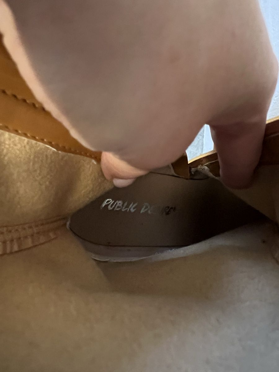 Damenschuhe: NEU: Stiefelette lack camel, Gr . 36 – Neu und originalverpackt aus Balgach von Ni.Steiger 4