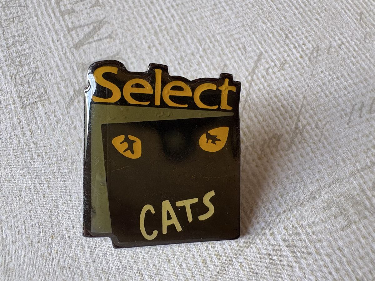 Placchette & Badge: Pin Select Cats Musical - 1981 – Usato da Zweisimmen venduto da Domii 1