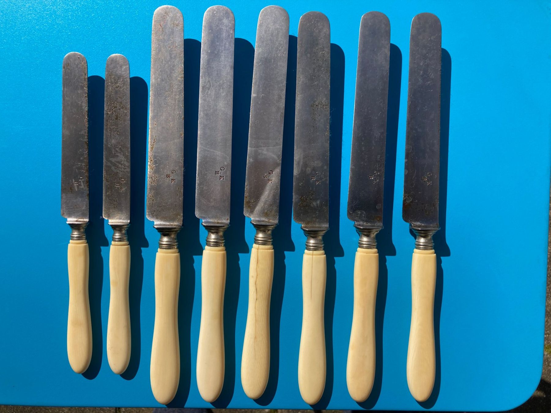 Posate: Antike Messer GKB – Usato da Bonstetten venduto da Fiora7 1