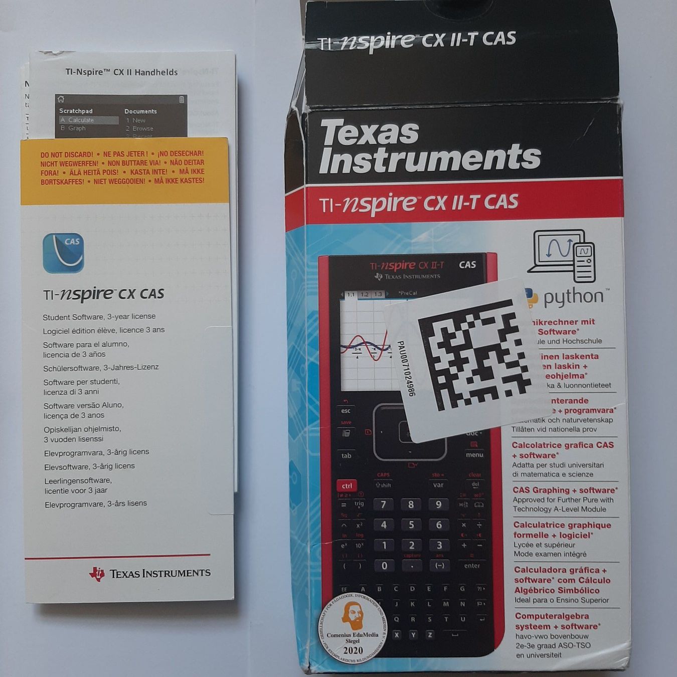 Texas Instruments Taschenrechner: TI-Nspire CX II-T CAS – Gebraucht aus Carouge GE von cecob0909 6