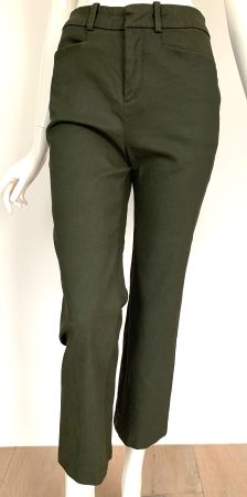 DRYKORN Hose "BASKET" grüngrau Stretch - EU 36