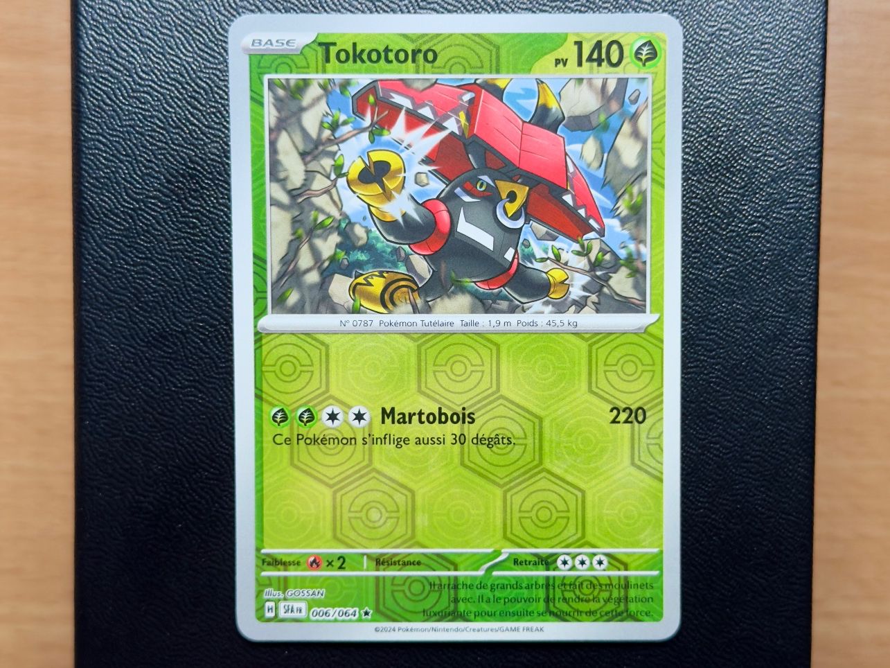 Pokémon Carte collezionabili: Tokotoro REVERSE (006/064) - Fable Nébuleuse - SFA FR – Usato da Chézard-St-Martin venduto da Kro_Cards