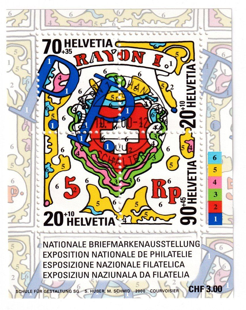 Tutti i francobolli: Sonderblock 2000 gestempelt – Nuovo (secondo la descrizione) da Neuchâtel venduto da karlpierrino